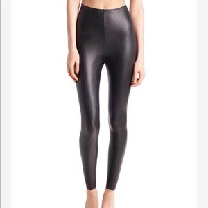 Commando Faux Leather Leggings- Size M